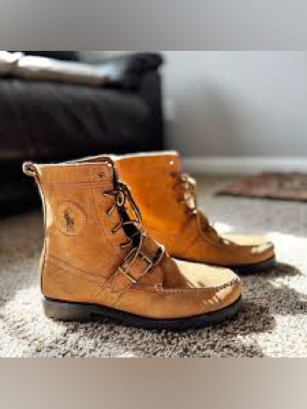 Polo Ralph Lauren Leather Ranger Boots